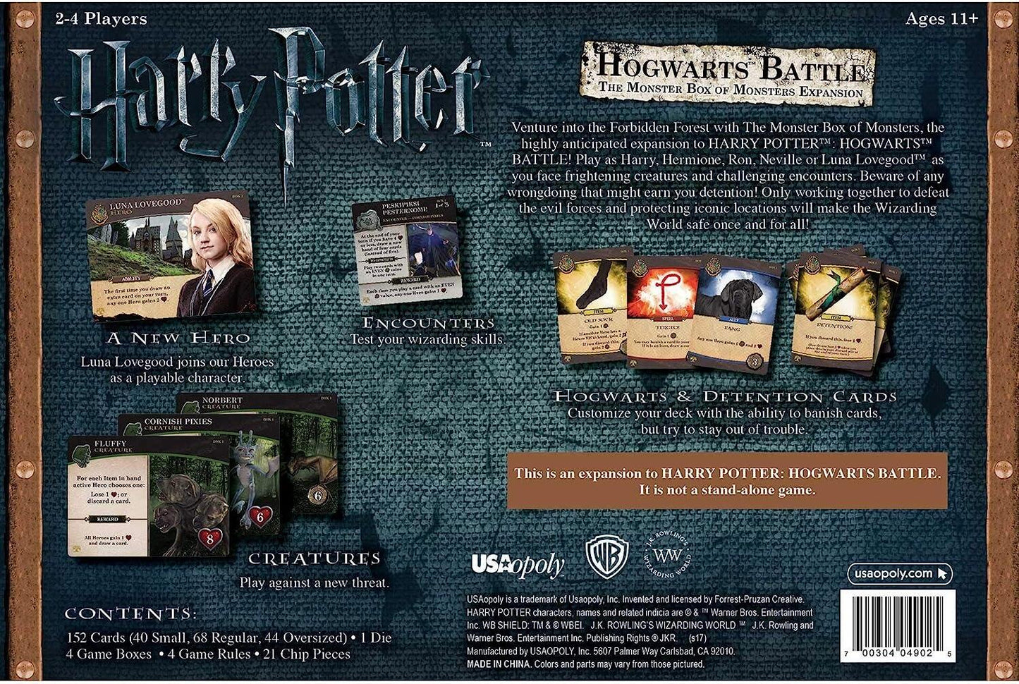 Harry Potter Hogwarts Battle - The Monster Box of Monsters Expansion Pack