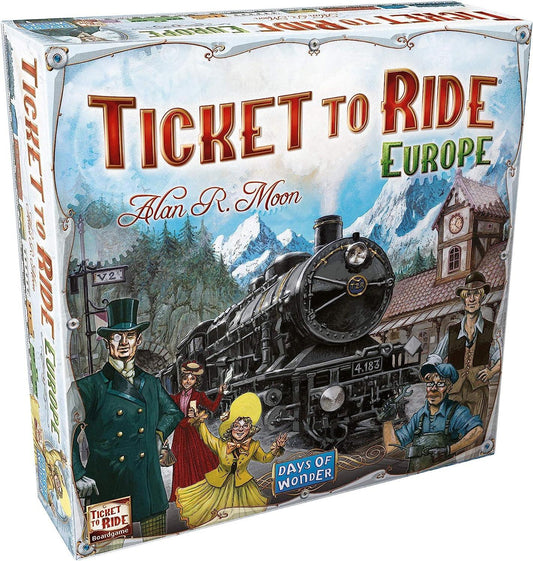 Ticket To Ride Strategy Board Game: Europe