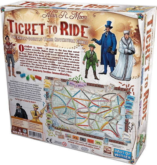 Ticket To Ride Strategy Board Game