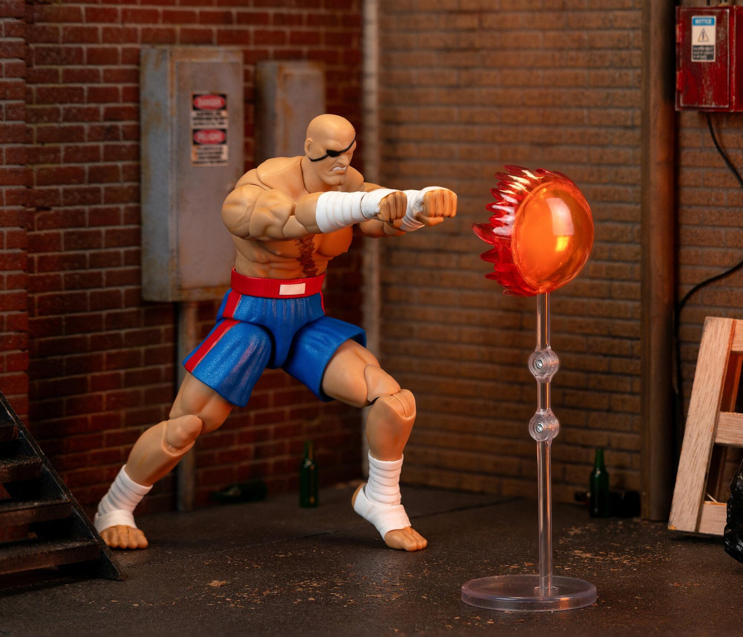 Ultra Street Fighter II 6 Inch Action Figure Wave 4 - Sagat