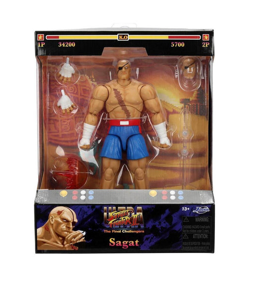 Ultra Street Fighter II 6 Inch Action Figure Wave 4 - Sagat