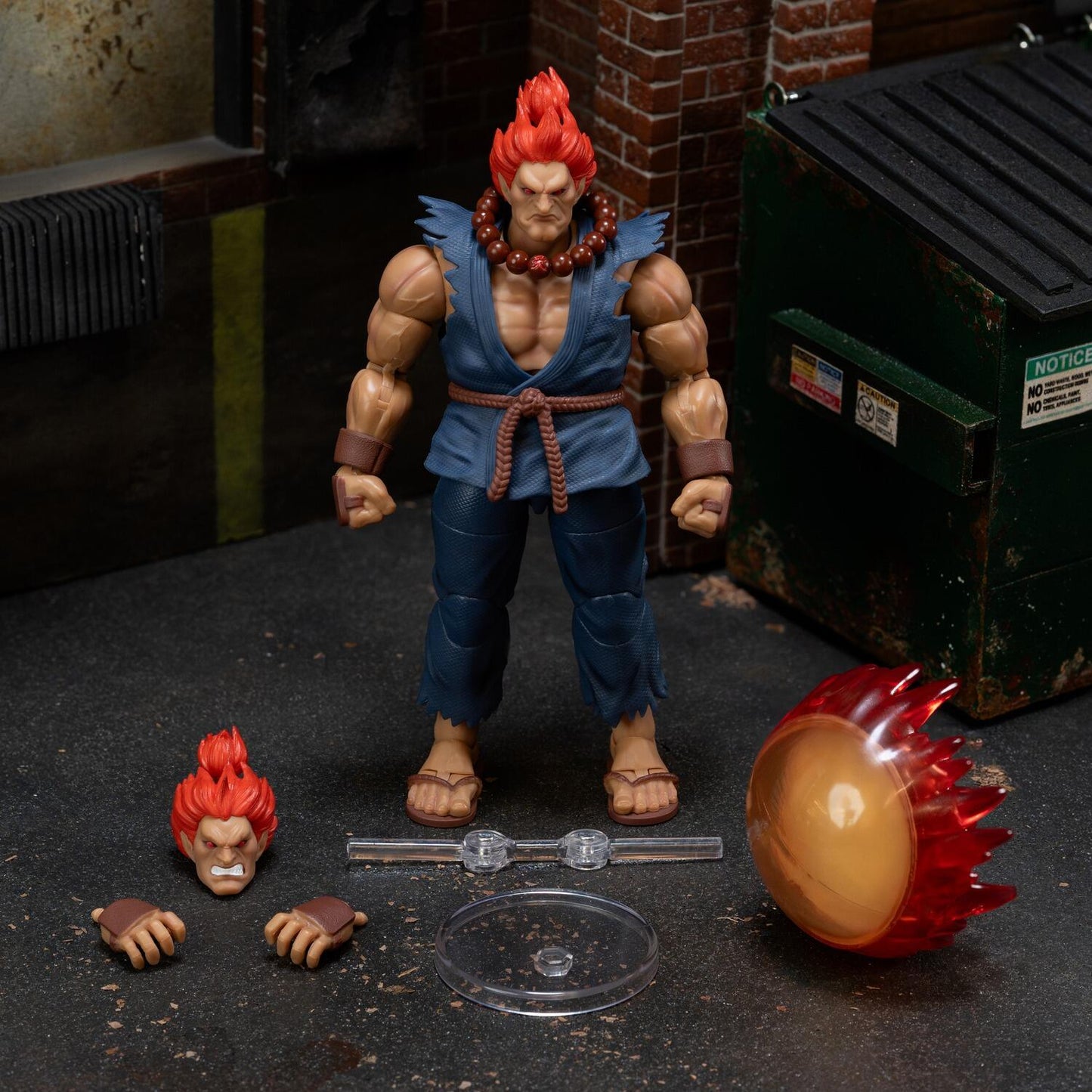 Ultra Street Fighter II 6 Inch Action Figure Wave 5 - Akuma