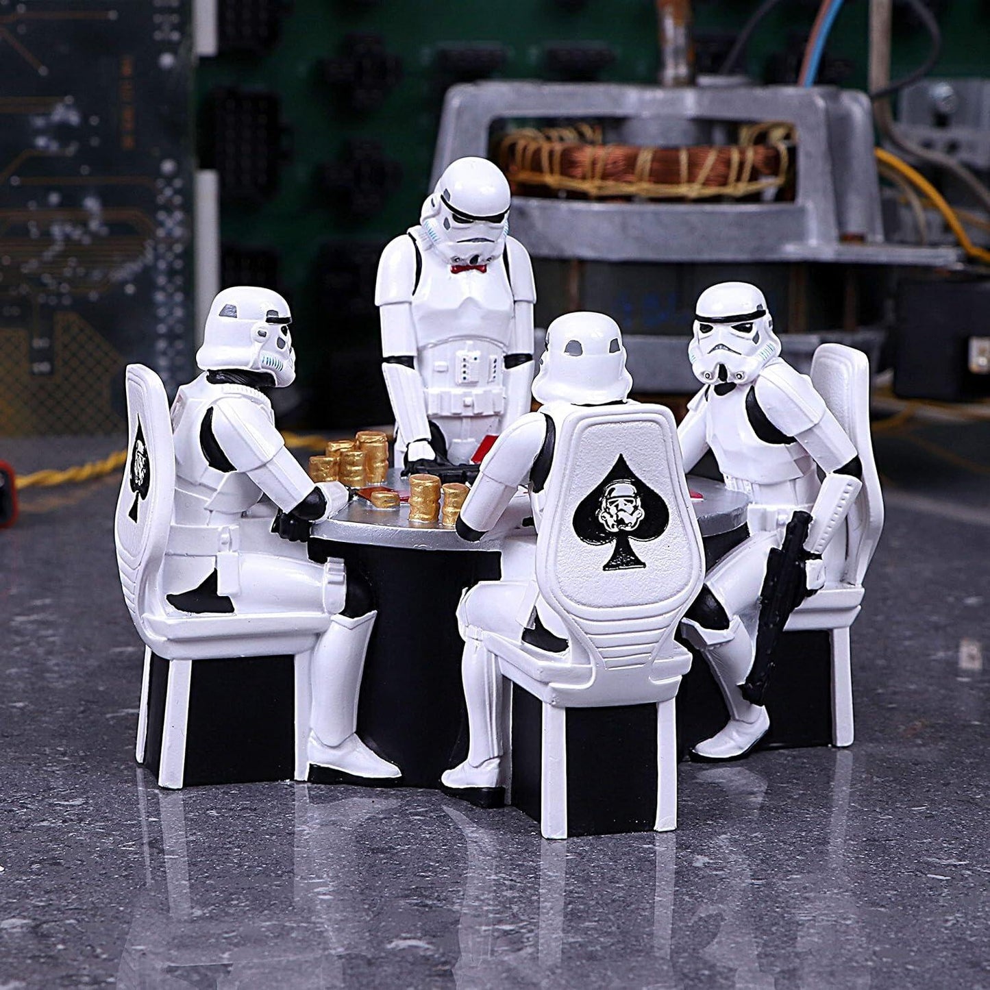 Star Wars The Original Stormtrooper 7 Inch Resin Collectible Figurine - Stormtrooper Poker Face