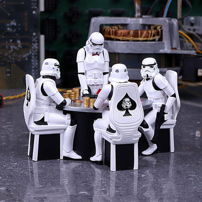 Star Wars The Original Stormtrooper 7 Inch Resin Collectible Figurine - Stormtrooper Poker Face