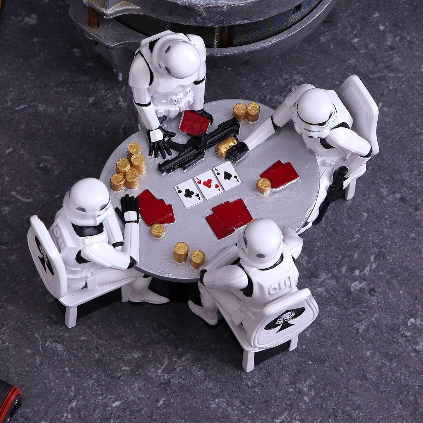 Star Wars The Original Stormtrooper 7 Inch Resin Collectible Figurine - Stormtrooper Poker Face