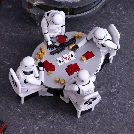 Star Wars The Original Stormtrooper 7 Inch Resin Collectible Figurine - Stormtrooper Poker Face