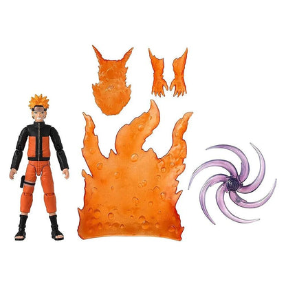 Naruto Shippuden Anime Heroes Beyond 6.5 Inch Action Figure - Naruto Uzumaki (Tailed Beast Cloak)