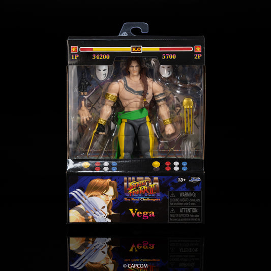 PRE-ORDER Ultra Street Fighter II 6 Inch Deluxe Action Figure - Vega (Player 2)