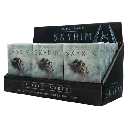 Fanattik The Elder Scrolls Skyrim Edition Playing Cards
