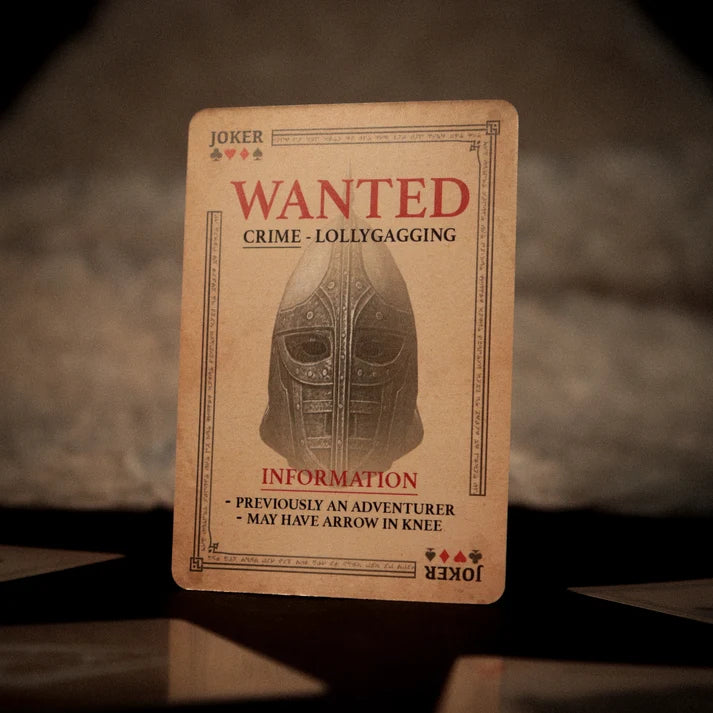 Fanattik The Elder Scrolls Skyrim Edition Playing Cards