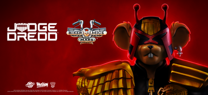 PRE-ORDER Biker Mice from Mars x Judge Dredd Crossover Action Figure - Judge Dredd