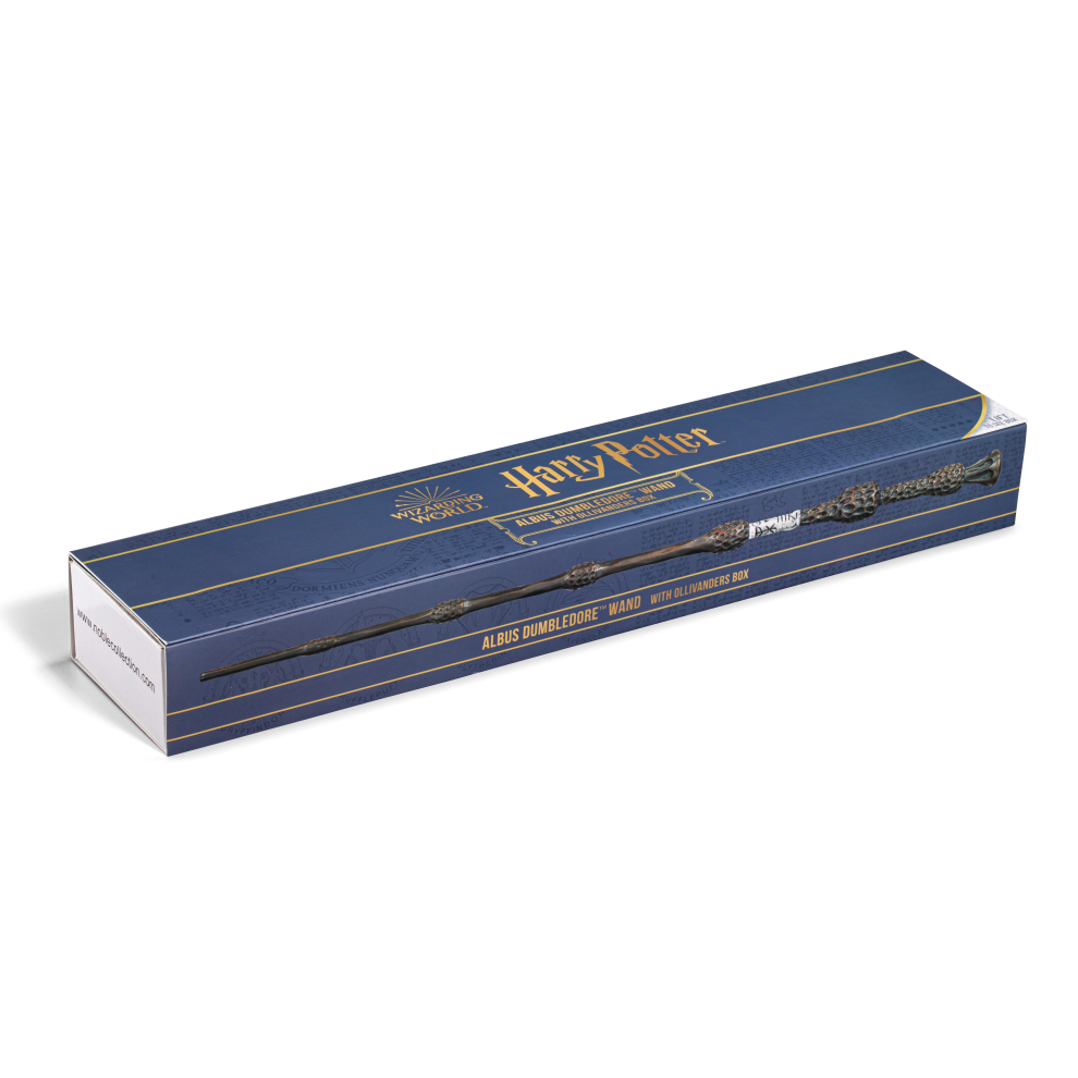 Harry Potter Wand Replica In Ollivanders Box - Professor Dumbledore