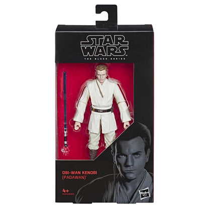 Star Wars Black Series 6 Inch Action Figure Wave 21 - Obi Wan Kenobi (Padawan)