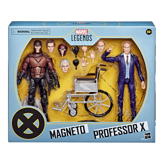 Marvel Legends X-Men 6 Inch Action Figure 2 Pack - Professor X & Magneto