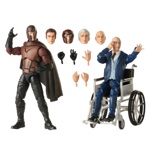 Marvel Legends X-Men 6 Inch Action Figure 2 Pack - Professor X & Magneto
