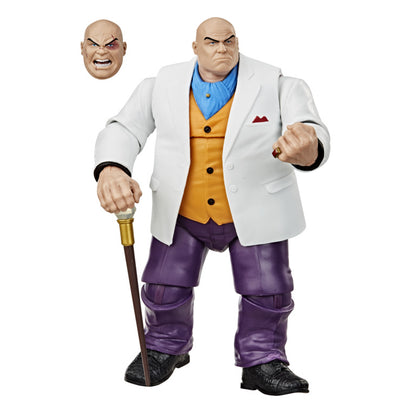 Marvel Legends Spider-Man Retro 6 Inch Exclusive Action Figure - Kingpin