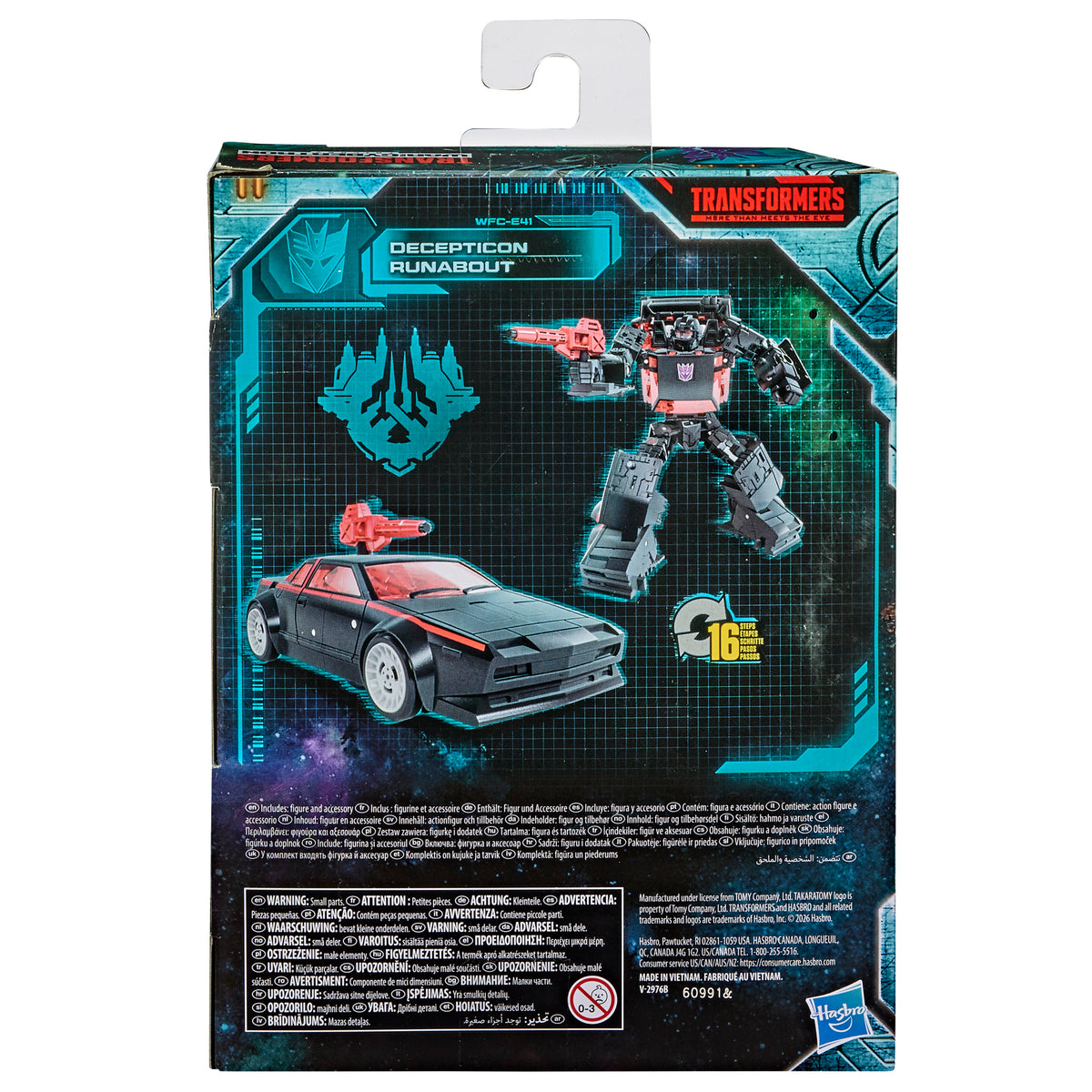 PRE-ORDER Transformers War for Cybertron Deluxe Class Action Figure - Decepticon Runabout (Re-Run)