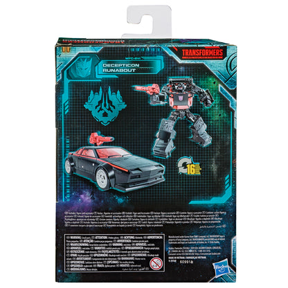 PRE-ORDER Transformers War for Cybertron Deluxe Class Action Figure - Decepticon Runabout (Re-Run)