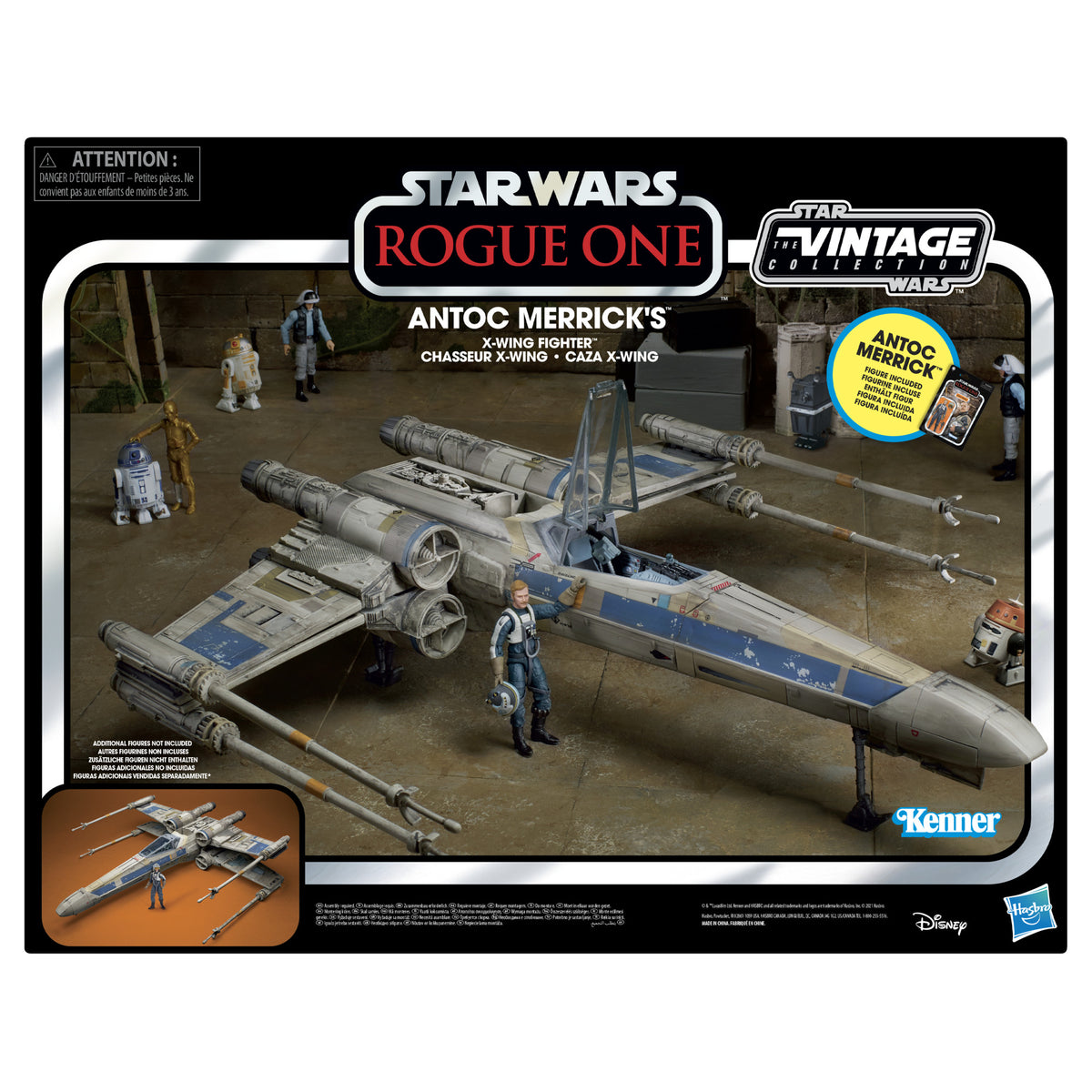 PRE-ORDER Star Wars The Vintage Collection Exclusive Vehicle - Antoc Merrick's X-Wing (Re-Run)