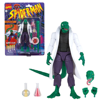 PRE-ORDER Marvel Legends Spider-Man 6-inch Retro Action Figure Exclusive - Lizard (Re-Run)