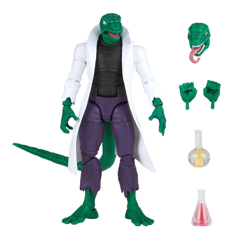 PRE-ORDER Marvel Legends Spider-Man 6-inch Retro Action Figure Exclusive - Lizard (Re-Run)