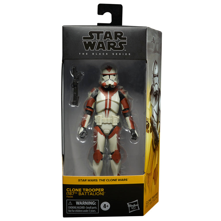 Star Wars Black Series 6 Inch Exclusive Action Figure - Clone Trooper (187th Battalion)