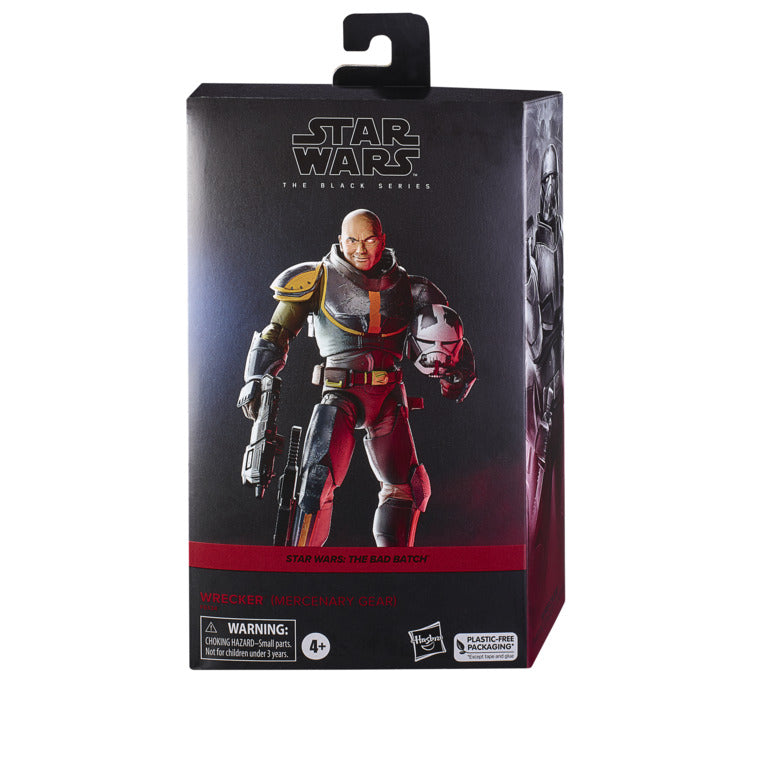 Star Wars Black Series 6 Inch Deluxe Action Figure - Wrecker (Mercenary Gear)