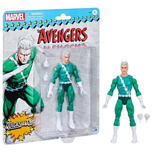 Marvel Legends Avengers Retro 6 Inch Exclusive Action Figure - Quicksilver