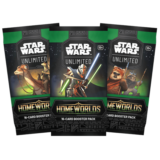 *PRE-ORDER Star Wars: Unlimited Homeworlds Trading Card Game - Booster Pack
