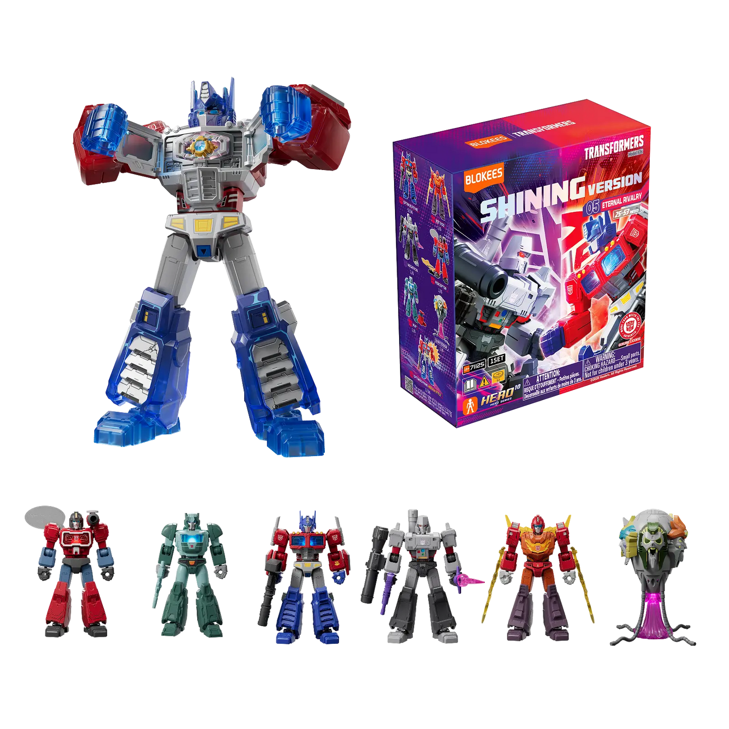 Transformers Shining Version 05: Eternal Rivalry Blokees Model Kit - Blind Box