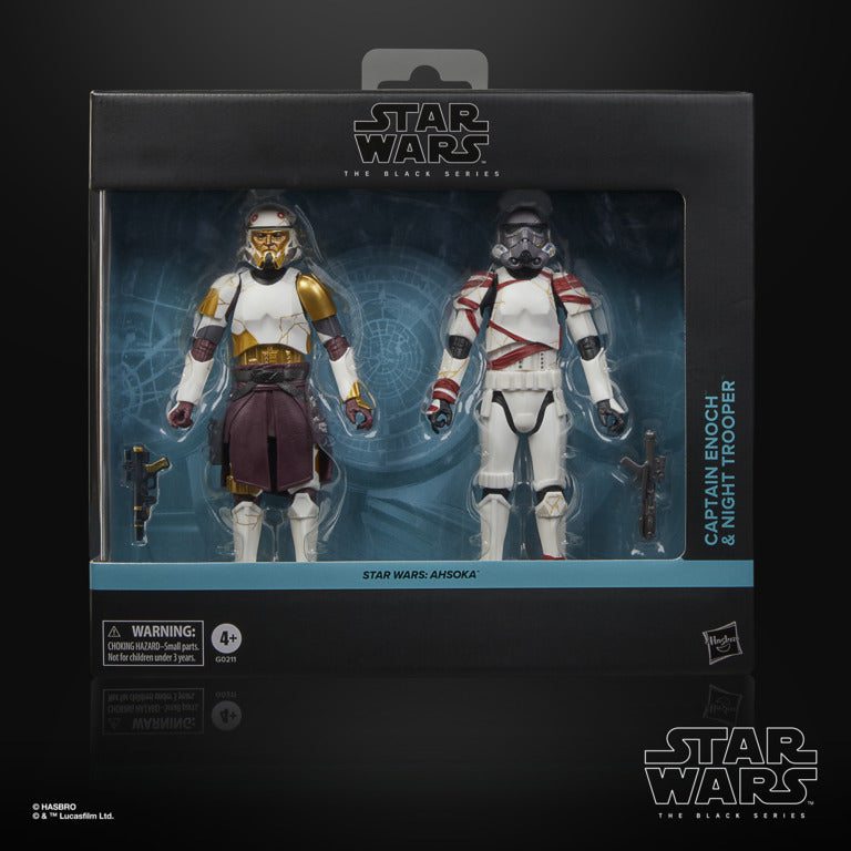 Star Wars Black Series 6 Inch Exclusive Action Figure 2-Pack - Captain Enoch @ Night Trooper 2 Pack