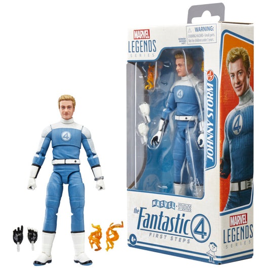 Marvel Legends Fantastic Four: First Steps 6 Inch Action Figure - Johnny Storm
