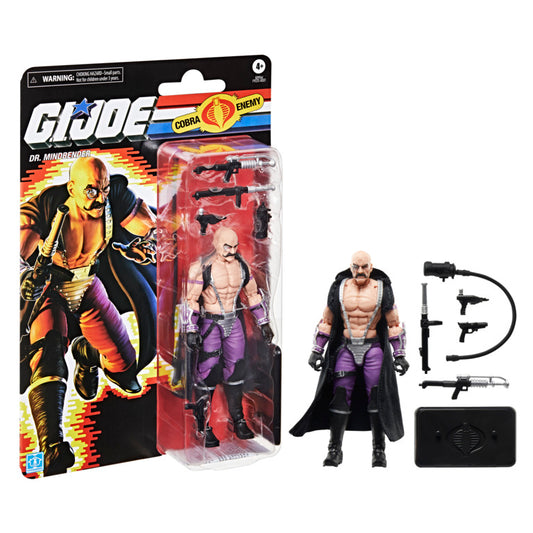 GI Joe Classified Series 6 Inch Scale Retro Cardback Series Action Figure - Dr Mindbender
