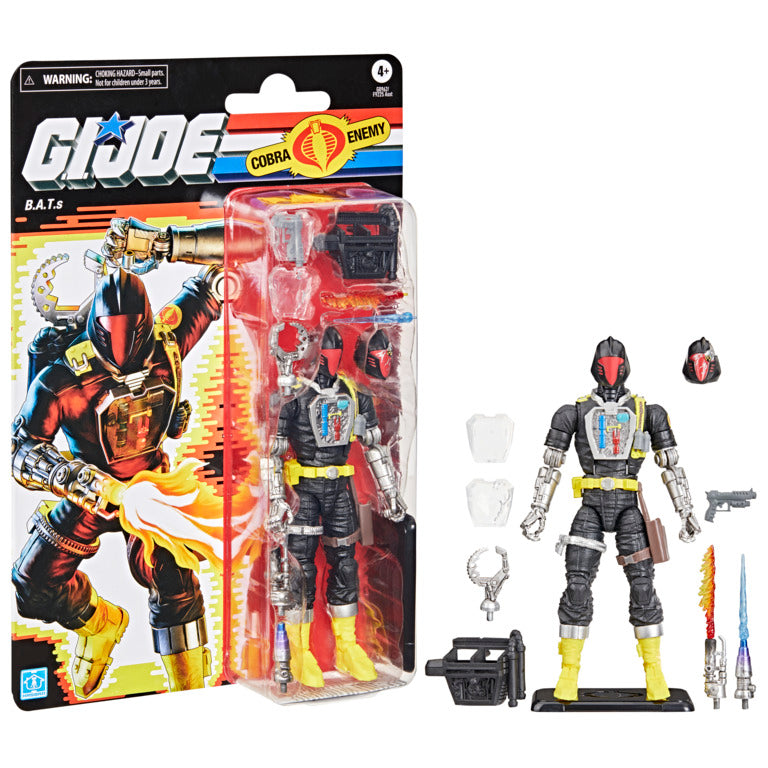 GI Joe Classified Series 6 Inch Scale Retro Cardback Series Action Figure - B.A.T.