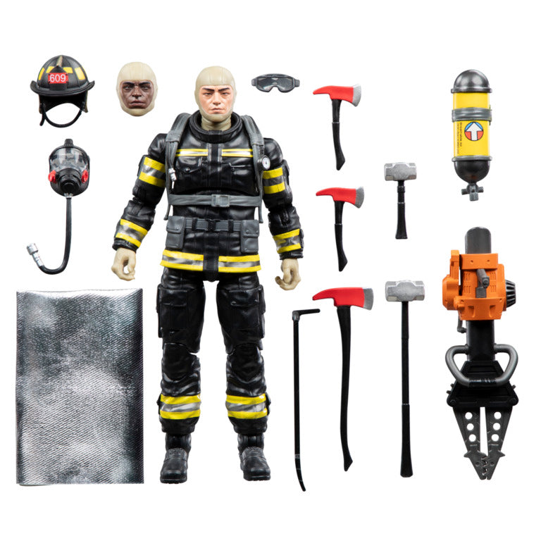 GI Joe Classified Series 6 Inch Action Figure - Search and Rescue Firefighter