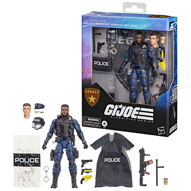GI Joe Classified Series 6 Inch Action Figure - Police Emergency Service Unit