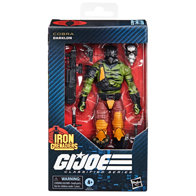 GI Joe Classified Series 6 Inch Action Figure - Darklon