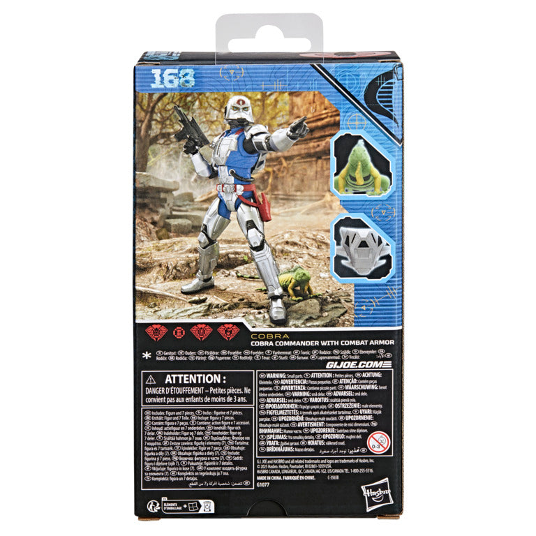 GI Joe Classified Series 6 Inch Action Figure - Cobra Commander (Combat Armour)
