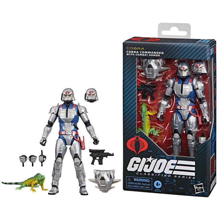 GI Joe Classified Series 6 Inch Action Figure - Cobra Commander (Combat Armour)