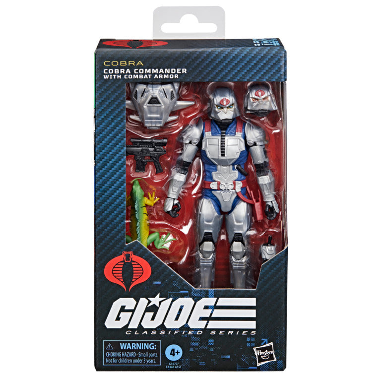 GI Joe Classified Series 6 Inch Action Figure - Cobra Commander (Combat Armour)