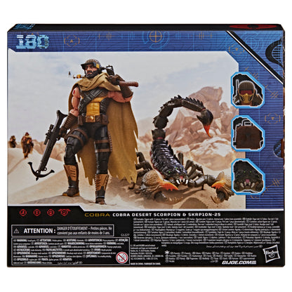 G.I. Joe Classified Series Action Figure 2 Pack - Cobra Desert Scorpion & SKRP10N-25