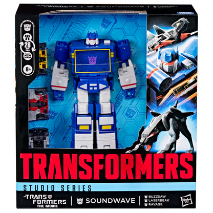 Transformers Studio Series 86 Leader Class Action Figure - Soundwave