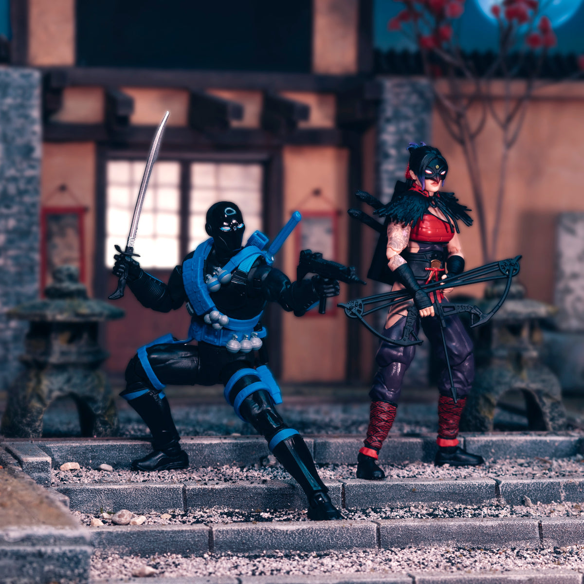 PRE-ORDER G.I. Joe Classified Series Action Figure 2 Pack - Snake Eyes & Kim "Jinx" Arashikage