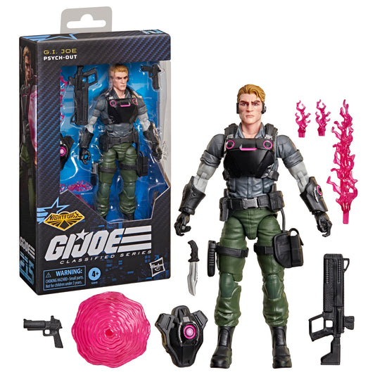 *PRE-ORDER G.I. Joe Classified Series 6 Inch Scale Action Figure - Night Force Psyche Out