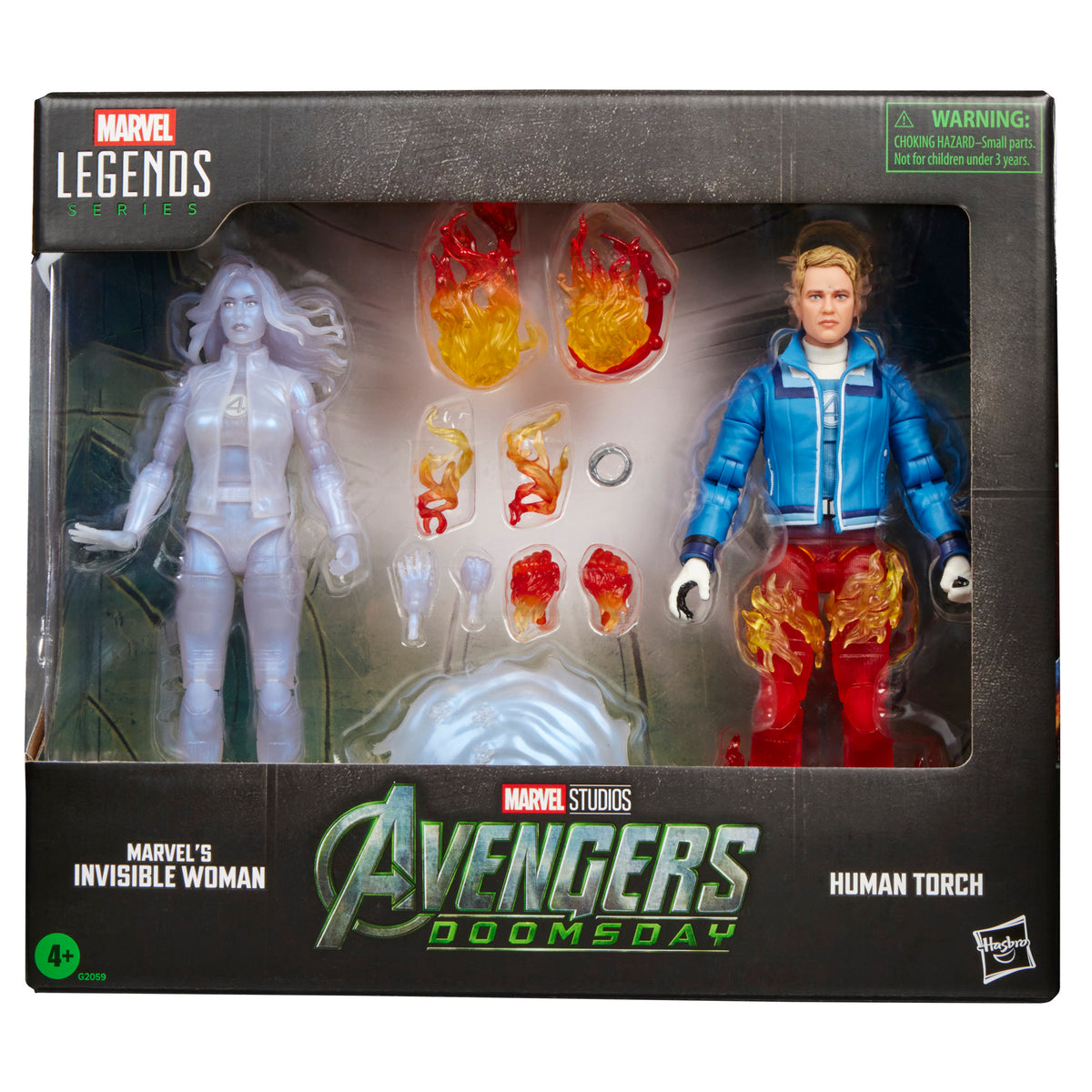 PRE-ORDER Marvel Legends Doomsday Action Figure 2 Pack - Invisible Woman & Human Torch