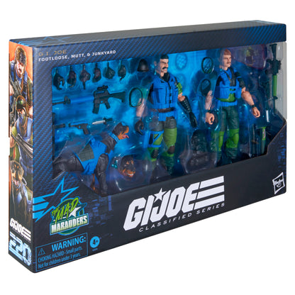 *PRE-ORDER G.I. Joe Classified Series Action Figure Pack - Footloose, Mutt & Junkyard