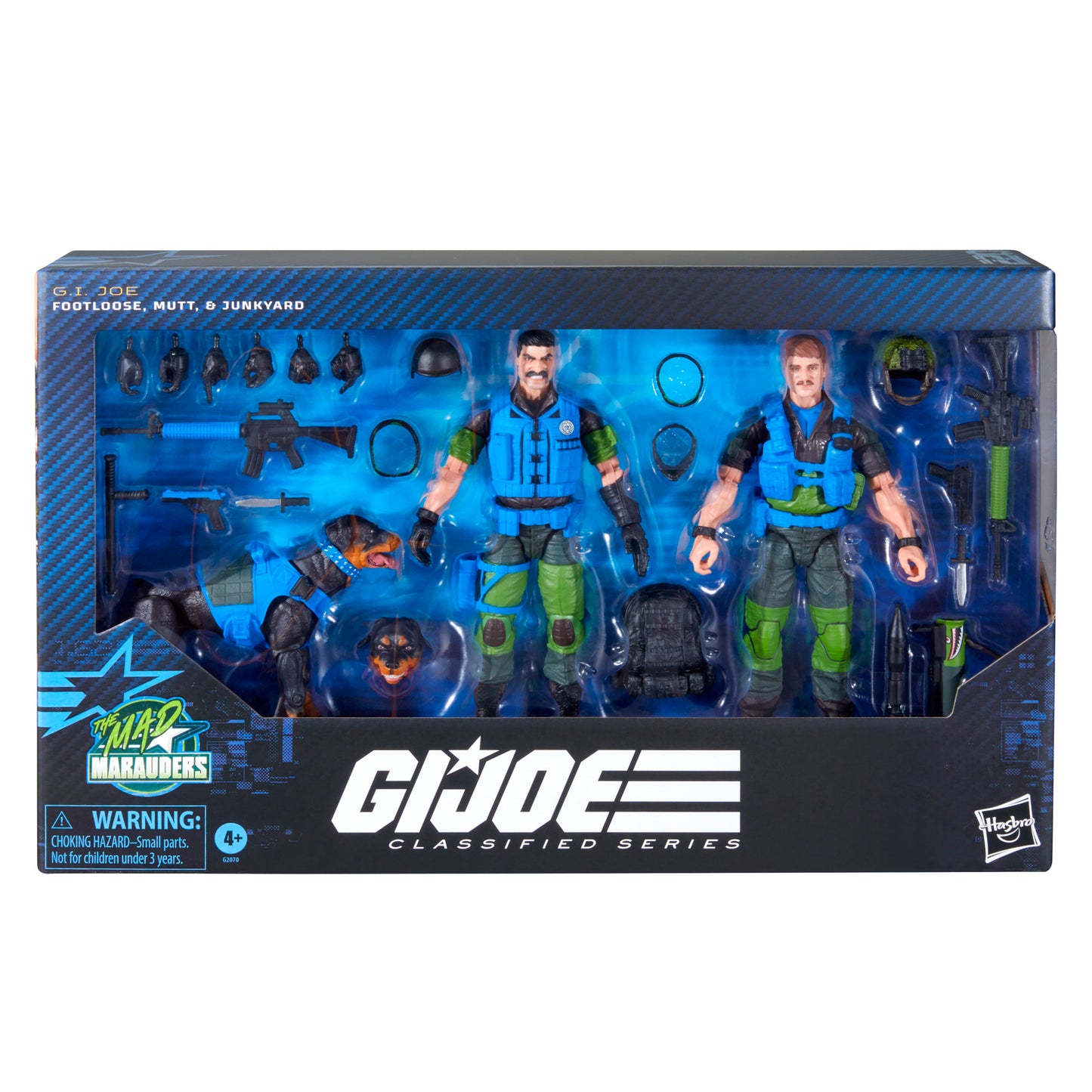 *PRE-ORDER G.I. Joe Classified Series Action Figure Pack - Footloose, Mutt & Junkyard
