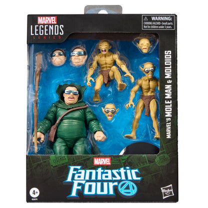 *PRE-ORDER Marvel Legends Fantastic Four 6 Inch Scale Action Figure 3 Pack - Mole Man & Moloids