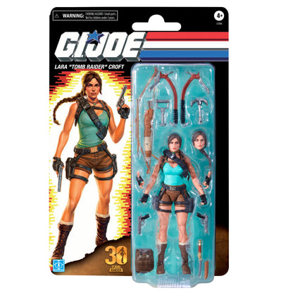 *PRE-ORDER G.I. Joe Classified Series x Tomb Raider 6 Inch Scale Action Figure - Lara Croft