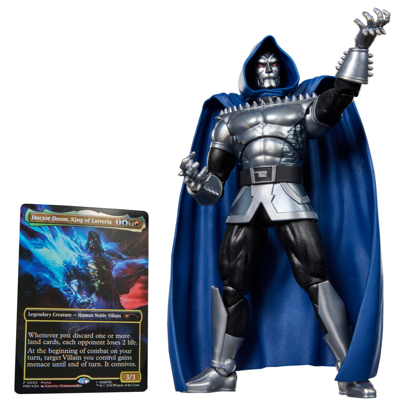 *PRE-ORDER Marvel Legends Magic The Gathering Series 6 Inch Action Figure With Trading Card - Doom 2099